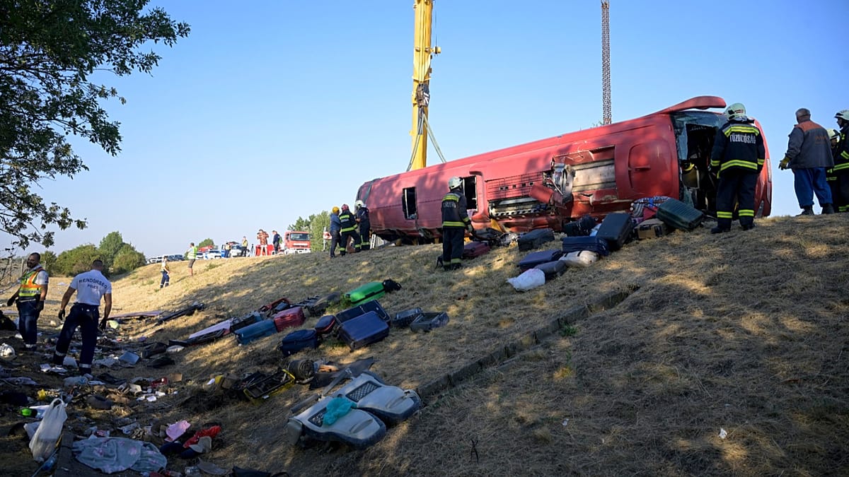 Polish pilgrim bus crash in Hungary kills 12, injures dozens