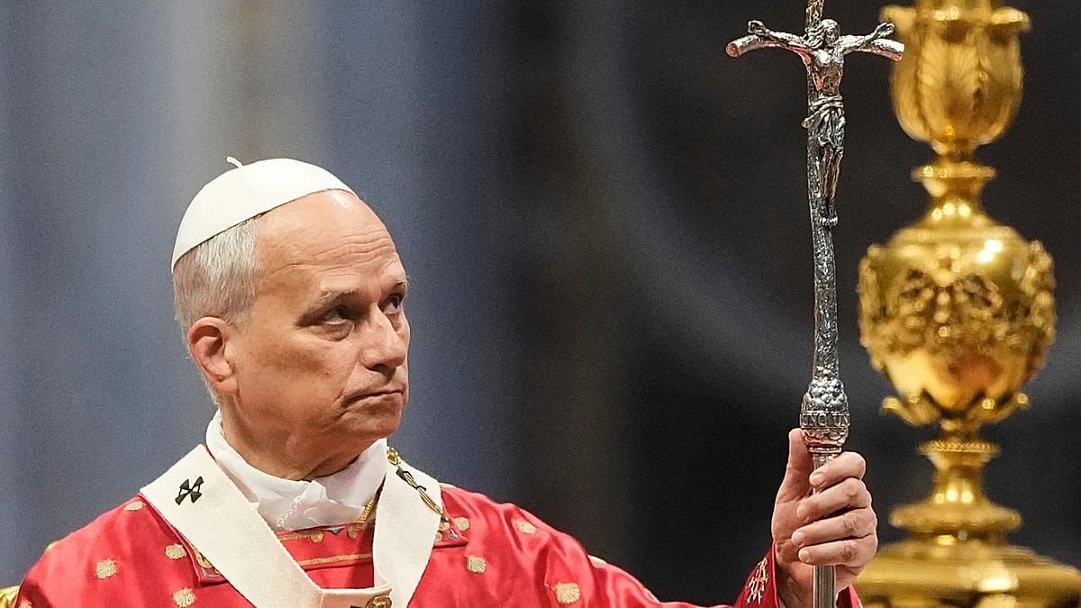 Pope Leo XIV Pleads for Peace at Pentecost Mass in St. Peter's Basilica