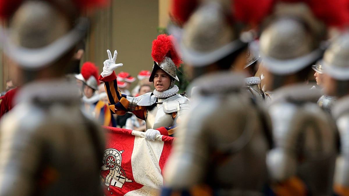 Pope Leo XIV Presides Over Swearing-In of 28 New Swiss Guards at Vatican