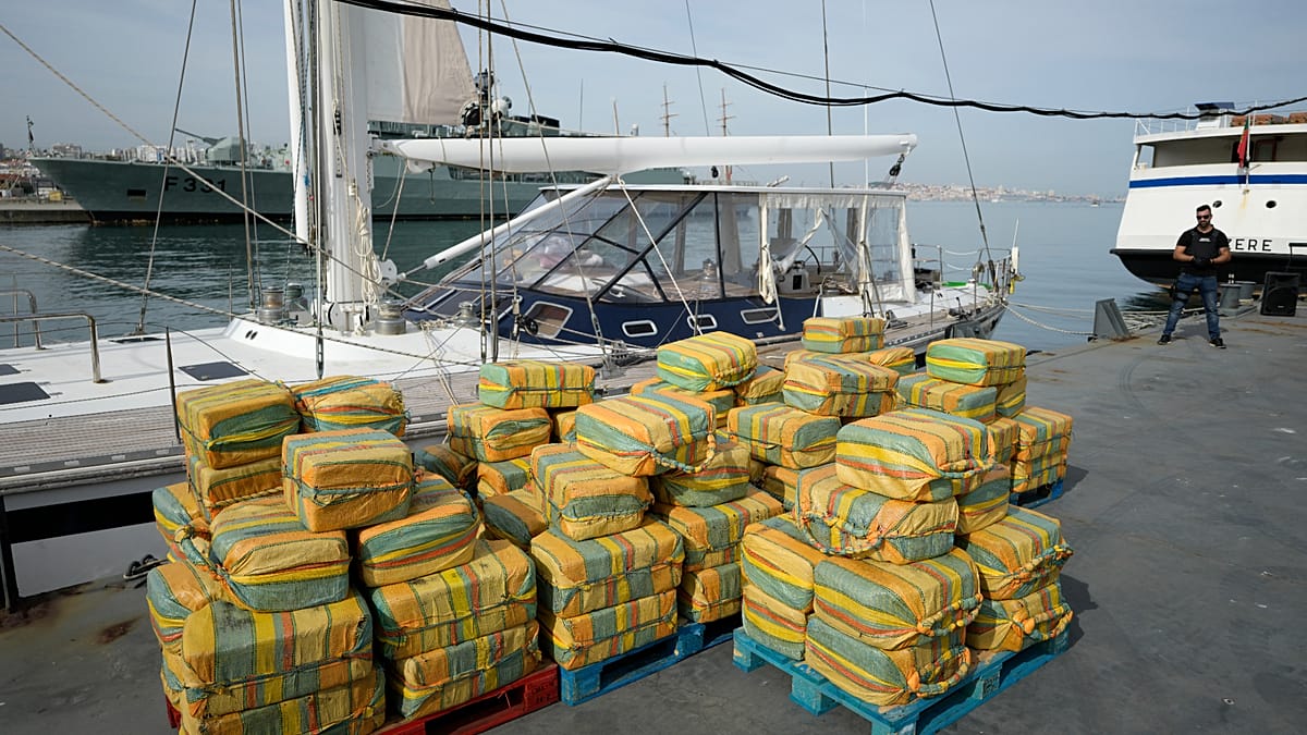 Portugal seizes five tonnes of cocaine in Atlantic operation