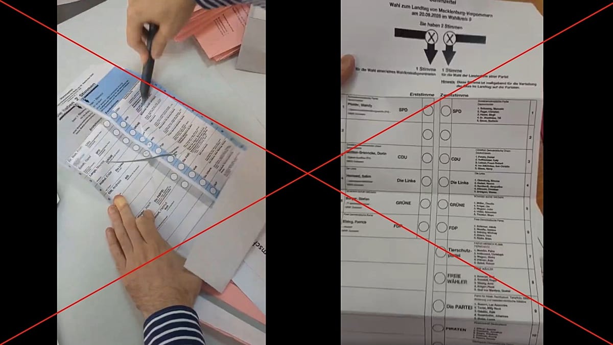 Pro-Russian network spreads fake German ballot fraud videos