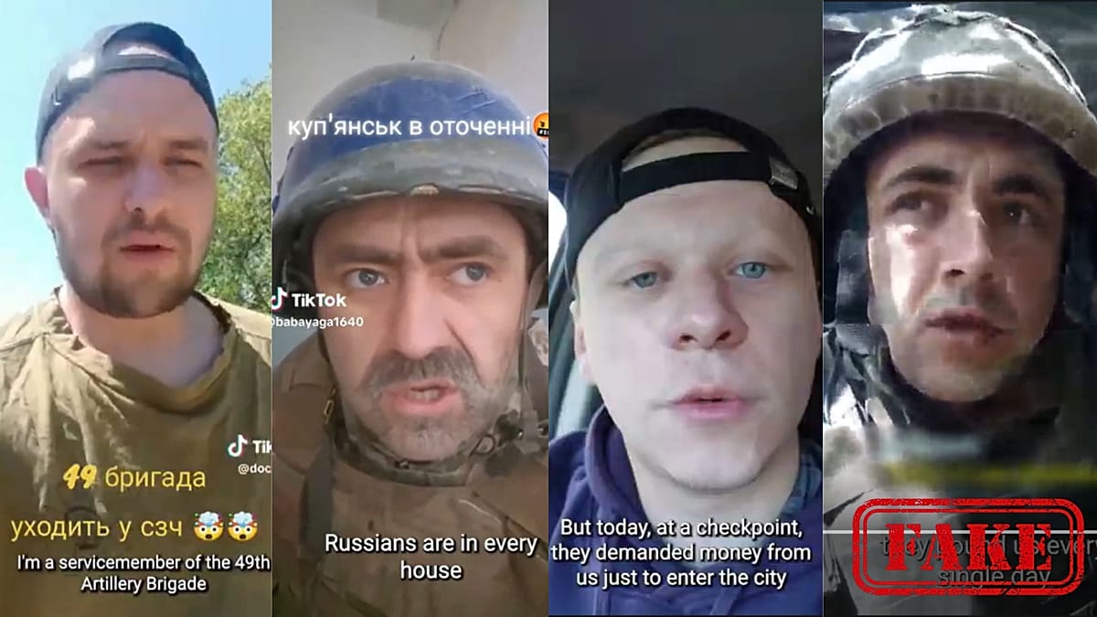 Pro-Russian Networks Deploy AI-Generated Soldier Deepfakes to Sap Ukrainian Morale