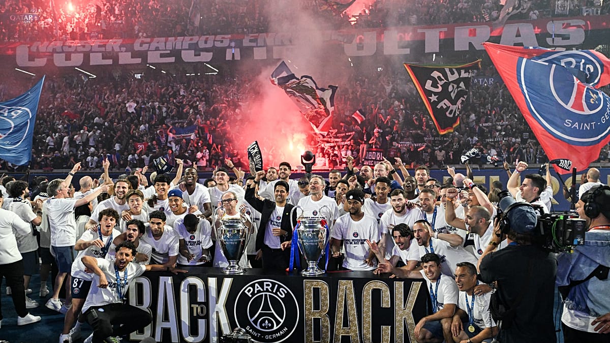 PSG Celebrates Second Consecutive Champions League Title at Parc des Princes