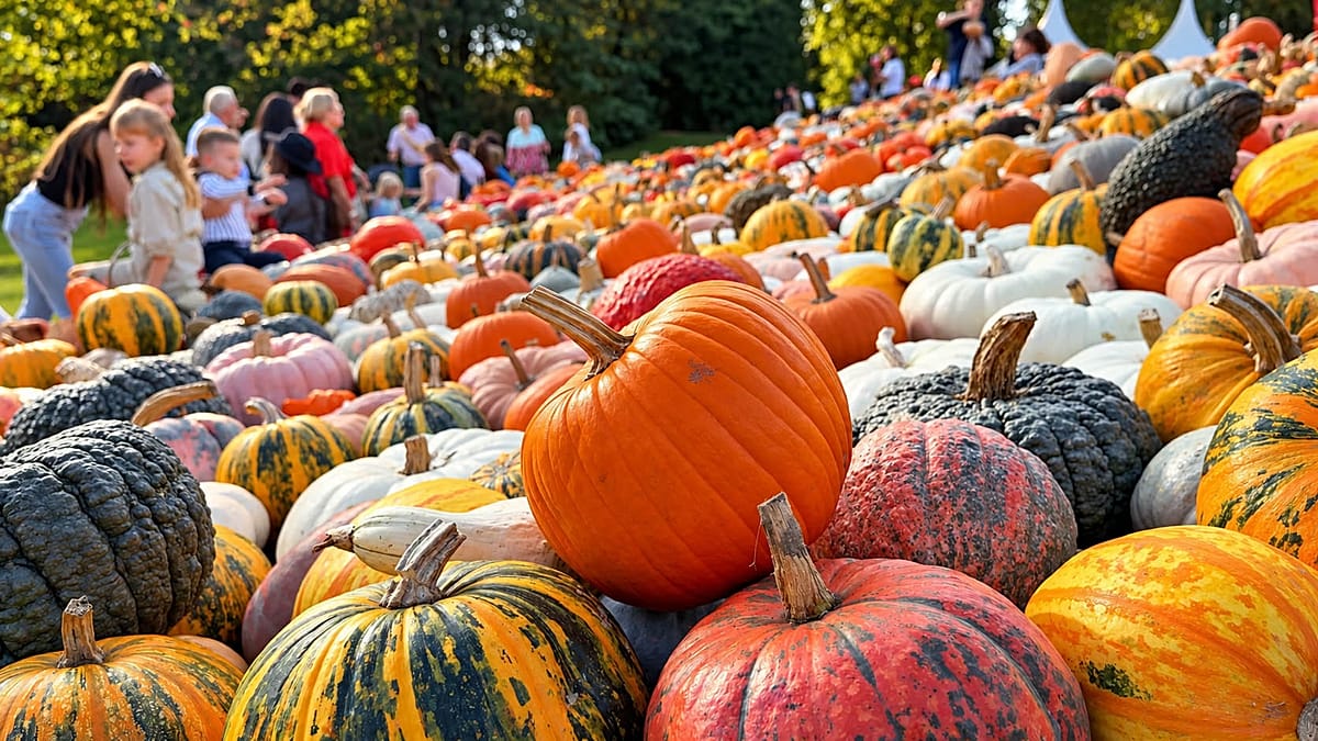 Pumpkimania returns to Groot-Bijgaarden Castle with giant pumpkins and Halloween fun