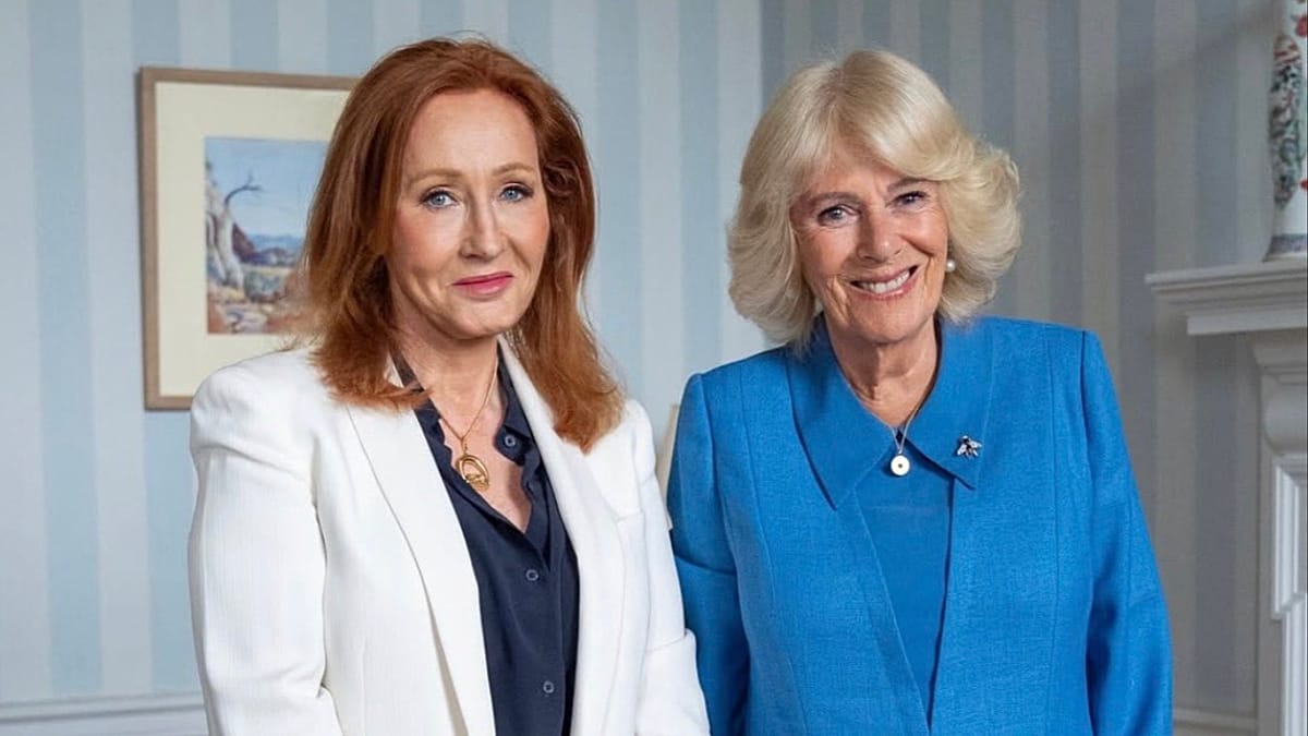 Queen Camilla's Meeting with J.K. Rowling Sparks Criticism Over Trans Rights