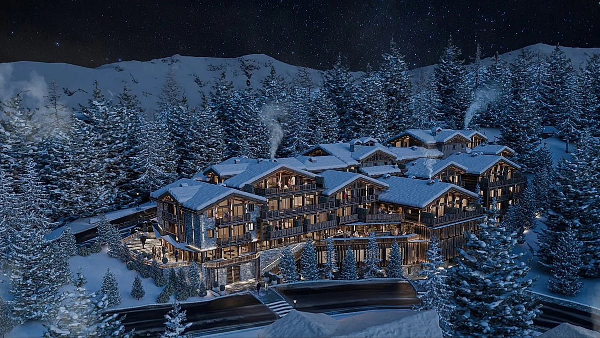 Raffles and One&Only Plan Alpine Debuts in Courchevel 1850