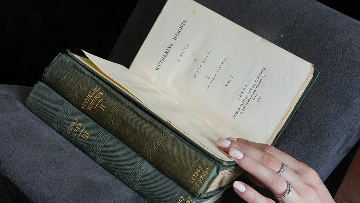 Rare First Edition of 'Wuthering Heights' with Spelling Errors Heads to Auction