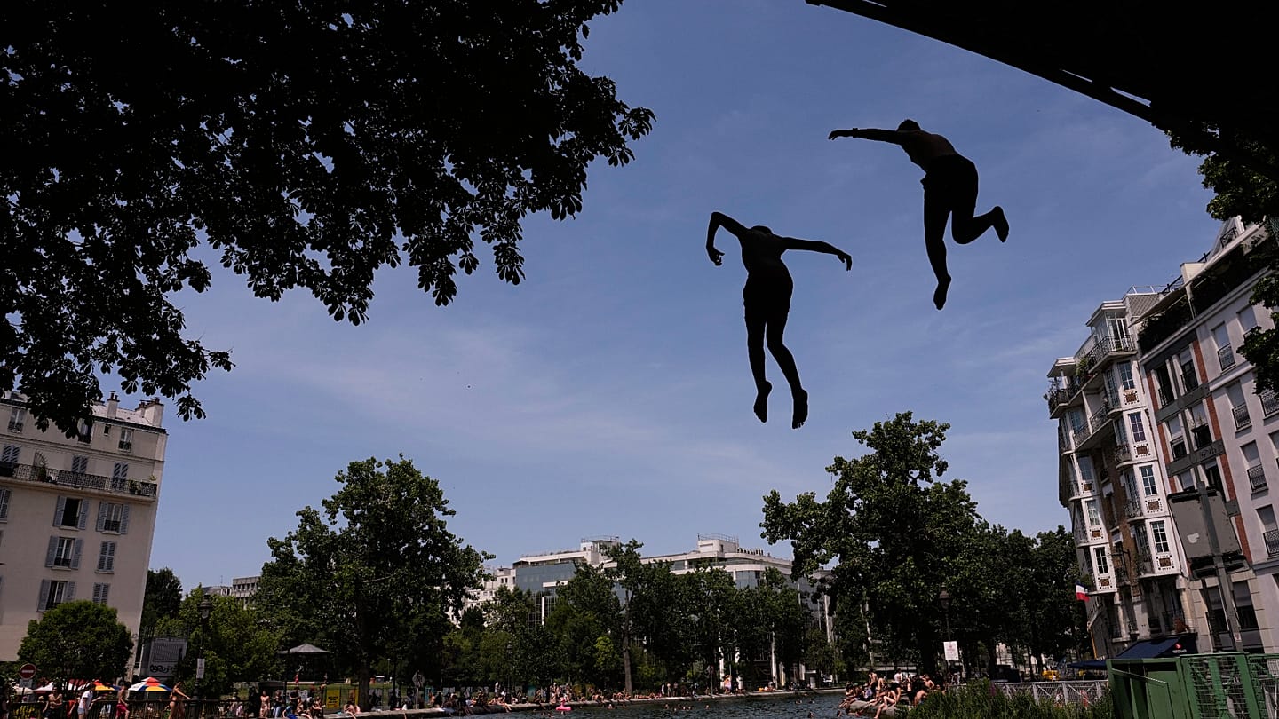 Red Heat Alerts Across Europe as France Records Hottest Day and 40 Drownings