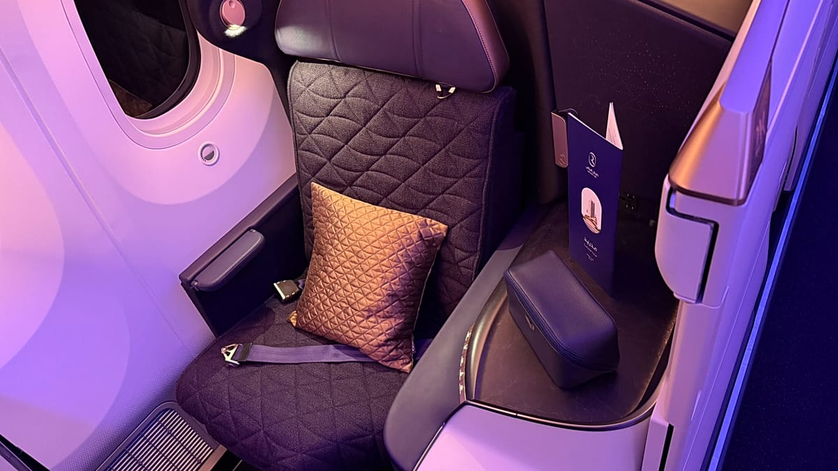 Riyadh Air Review: Flying Business Class from Riyadh to Madrid on the Gulf's Newest Carrier