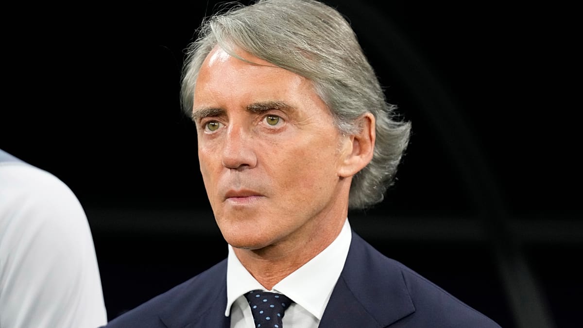 Roberto Mancini returns to lead Italy after third consecutive World Cup failure