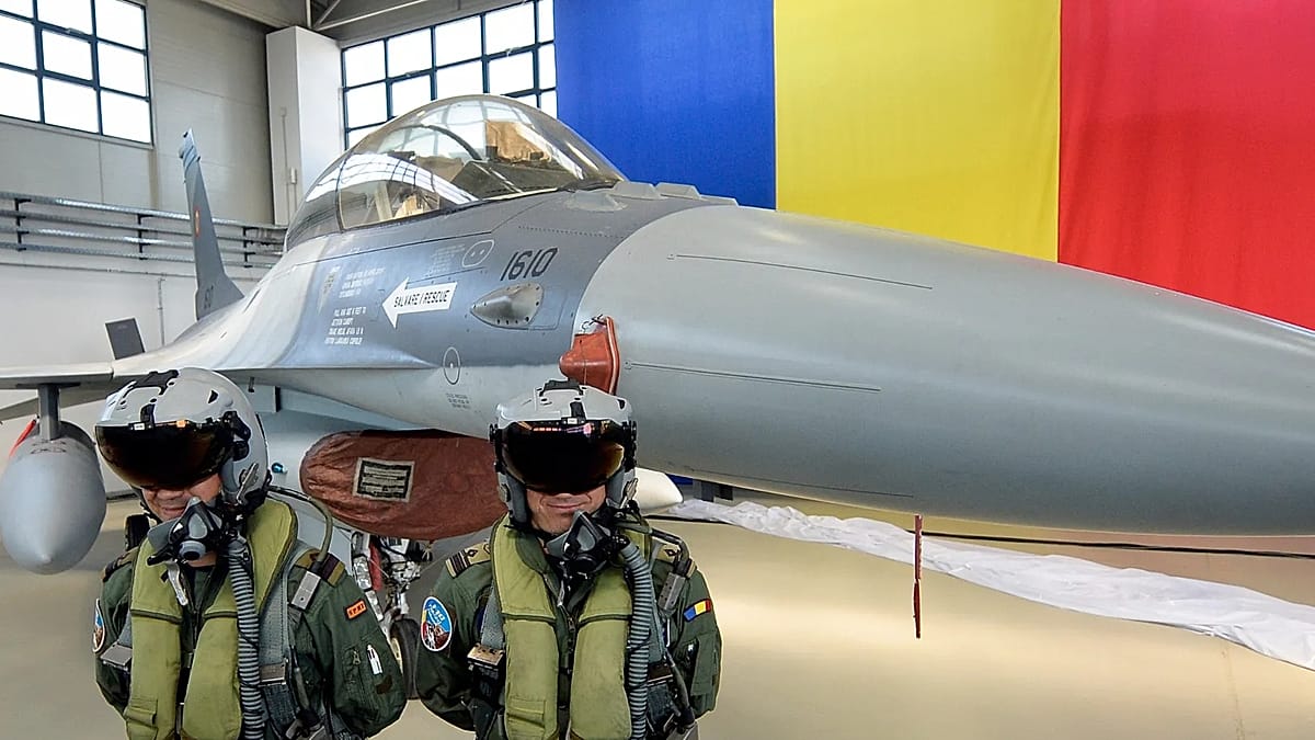 Romanian F-16 Shoots Down Drone Over Its Airspace Near Black Sea
