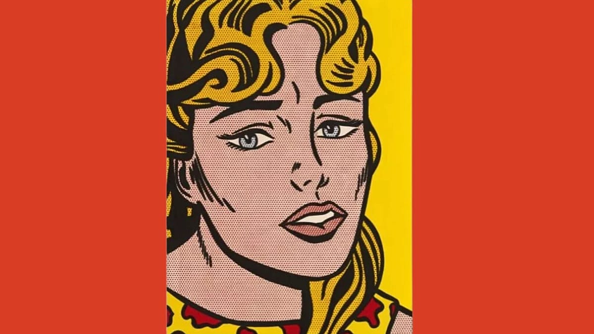 Roy Lichtenstein's 'Anxious Girl' Heads to Auction After 30 Years in Private Hands