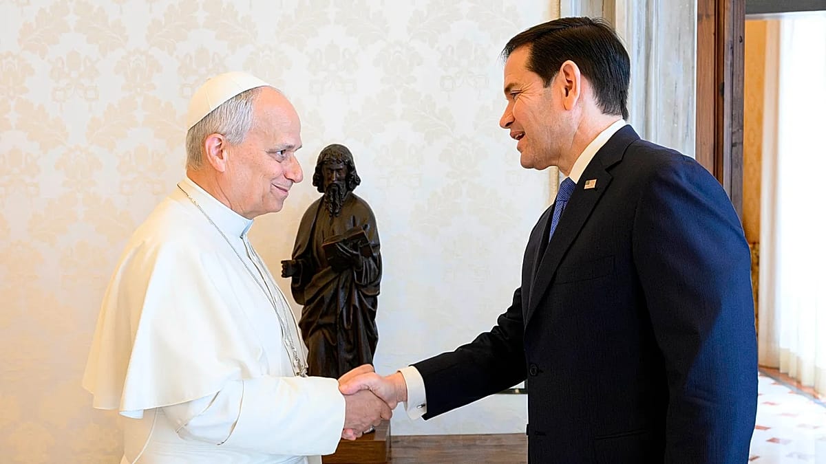 Rubio Meets Pope Leo XIV in Rome as US Seeks to Mend Vatican Ties After Trump's Attacks
