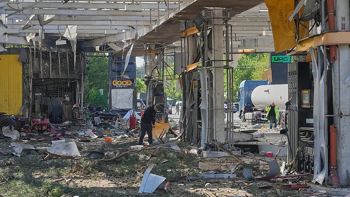 Russian Drone and Missile Barrage Kills 24 in Ukraine, Hits Kyiv Hard