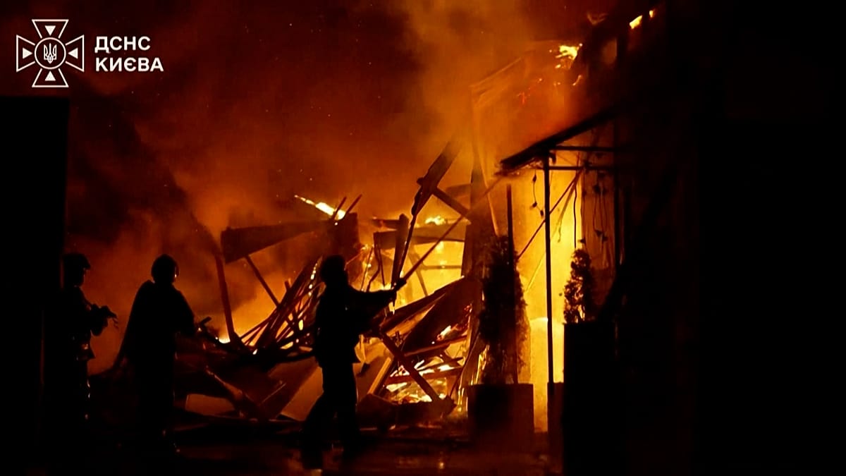 Russian drone barrage kills 14 in Ukraine, hits Kyiv and Odesa infrastructure