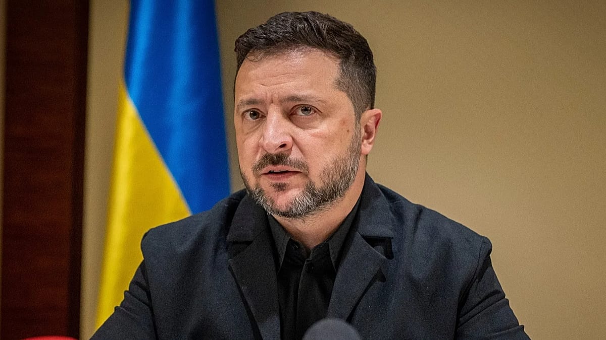 Russian missile hits Kyiv power plant without allied warning, Zelensky says