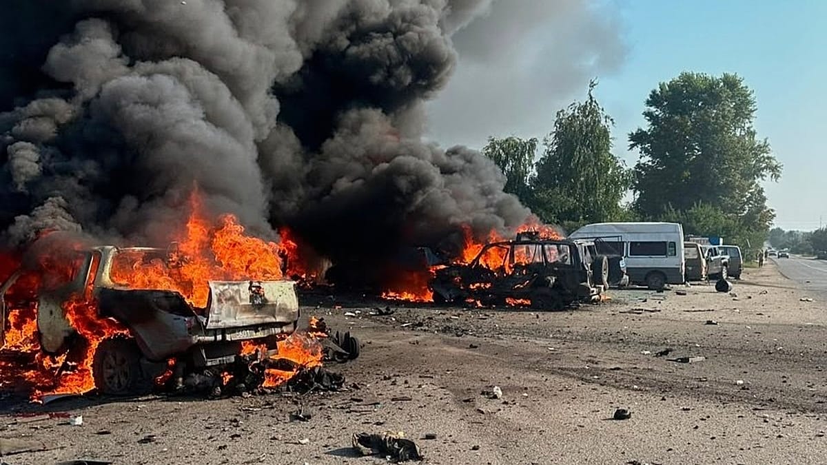 Russian strike in Kharkiv region kills at least 10, governor reports