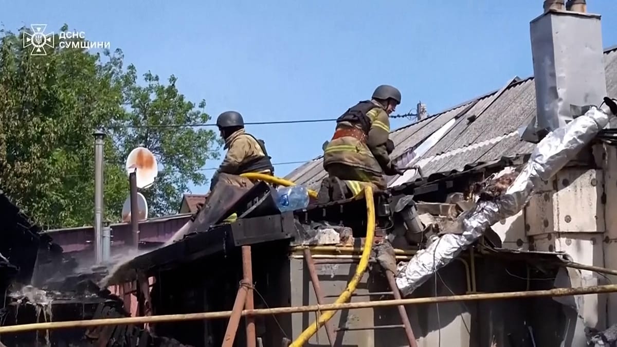 Russian Strike on Sumy Injures Six Amid Widespread Drone Attacks on Ukraine