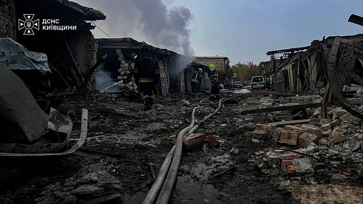 Russian strikes kill four in Kyiv and cut power as winter looms