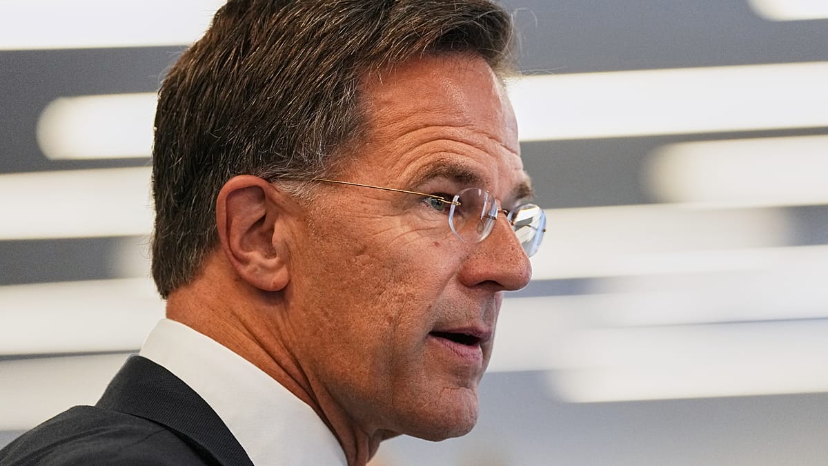Rutte presses NATO allies to boost air defence for Ukraine