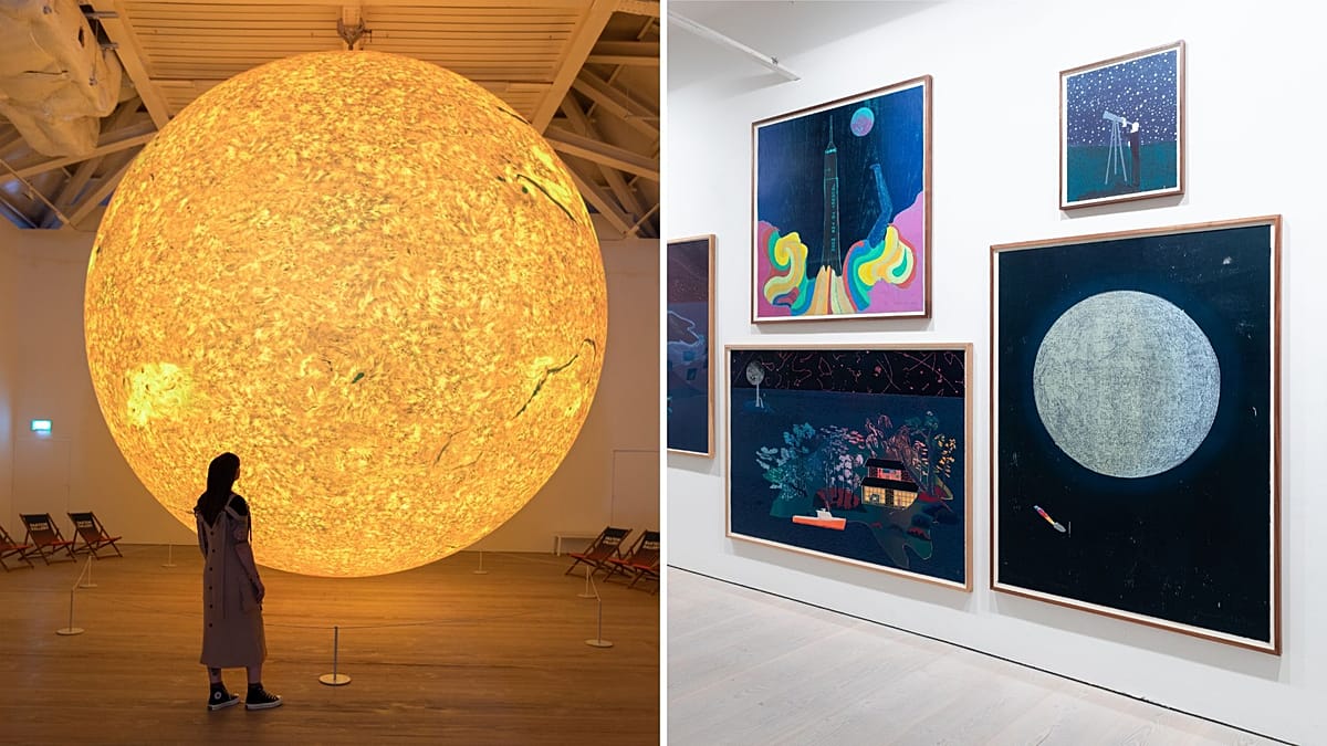 Saatchi Gallery's 'The Sun and the Moon' Explores Celestial Inspiration Across Centuries