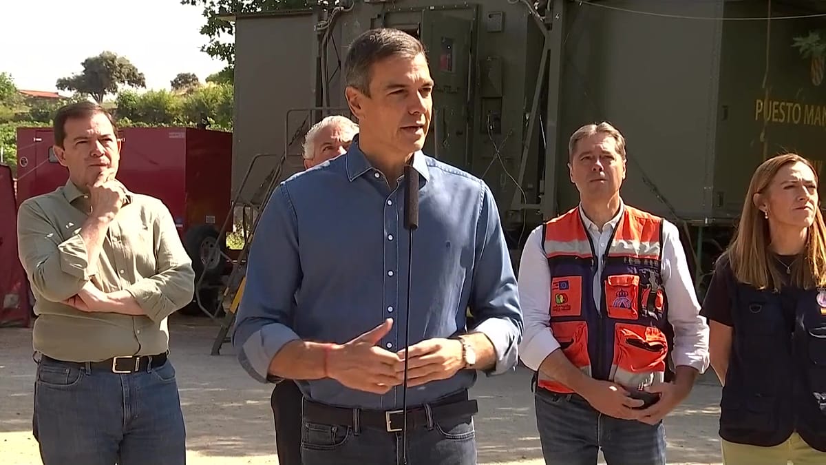 Sánchez warns of 'difficult hours ahead' as Spain battles catastrophic wildfires
