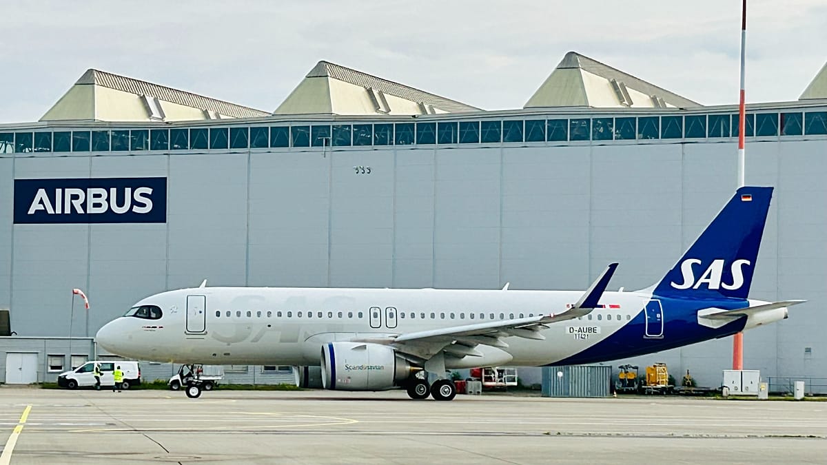 SAS Orders Up to 40 Airbus Widebody Jets in €8.75 Billion Recovery Bet