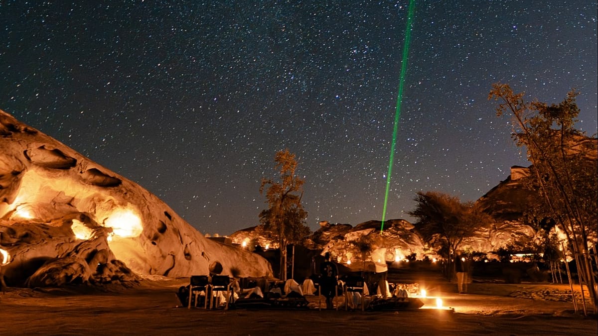 Saudi Arabia's first DarkSky-certified resorts put stargazing on the map