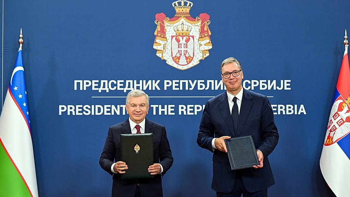 Serbia and Uzbekistan deepen ties with 20 new agreements