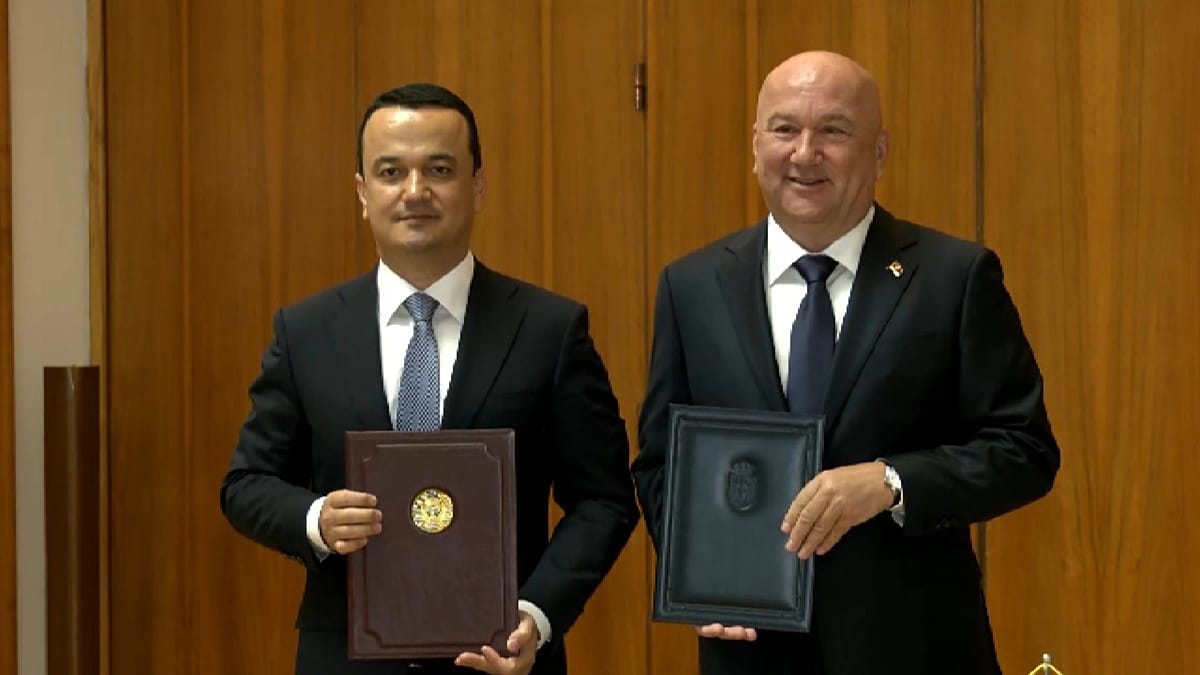 Serbia and Uzbekistan seek closer economic ties as Mirziyoyev visits Belgrade