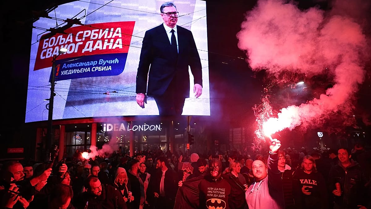 Serbia's Student List wins election, Vučić concedes defeat