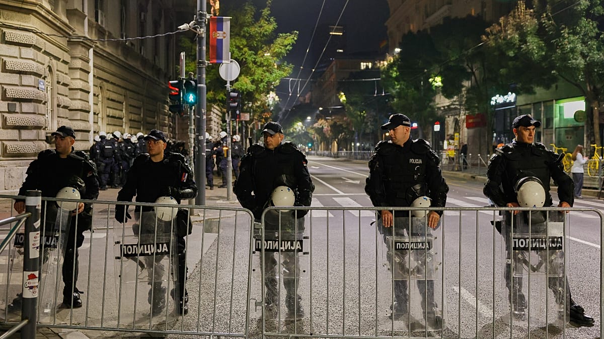 Serbian police shoot dead attacker outside Israeli embassy in Belgrade
