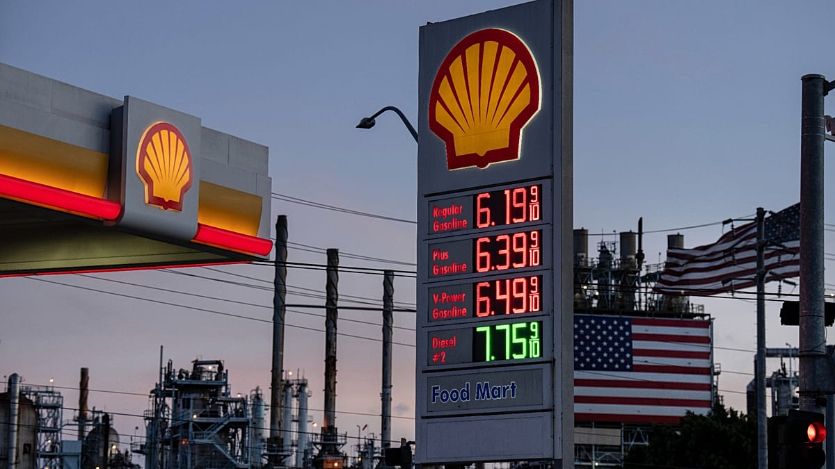 Shell Profits Double as Iran Conflict Drives Oil Prices Above $100