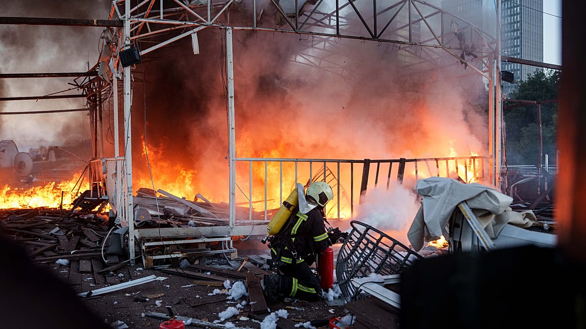 Six killed across Ukraine as Putin dismisses talk of conflict with Europe