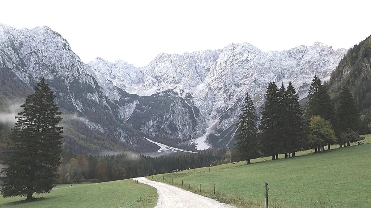 Slovenia's last glacier shrinks to a patch of ice and grit