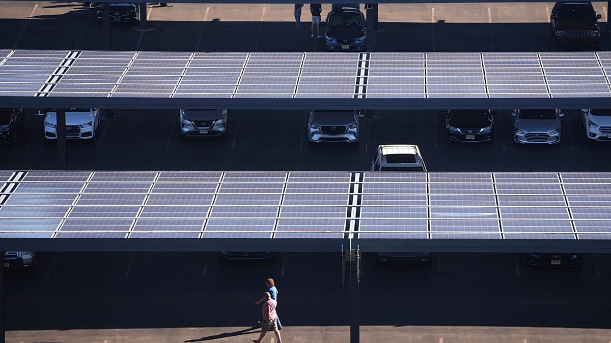 Solar car parks could save €32,000 a year, but Europe is slow to adopt them