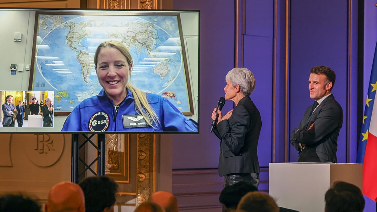 Sophie Adenot set to become first Frenchwoman to walk in space