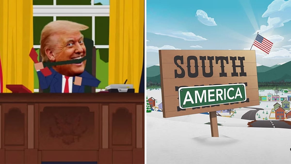 South Park creators rebrand show as 'South America' to mock Trump
