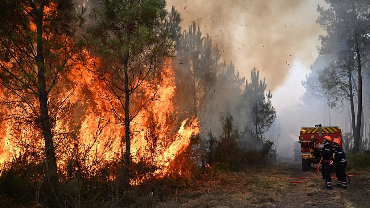 Southern Europe faces rising wildfire risk despite fewer blazes
