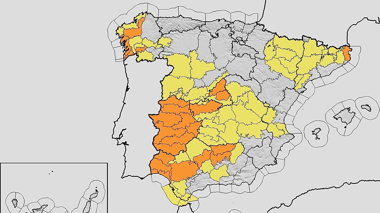 Spain's Second Summer Heatwave: Nine Regions Under Alert as Temperatures Near 42°C