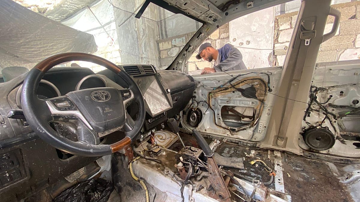 Spare Parts Shortage Paralyzes Gaza's Transport Network