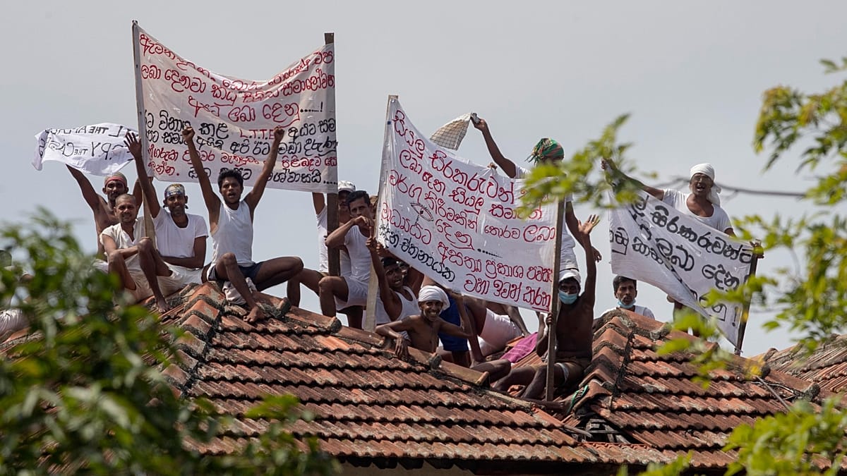 Sri Lanka sends troops to prisons as unrest spreads beyond Colombo
