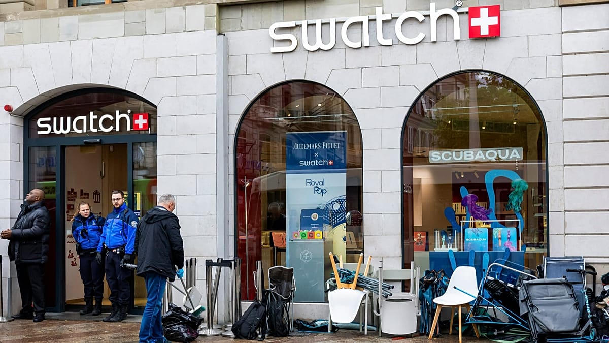 Swatch Pleads for Calm as Royal Pop Pocket Watch Frenzy Sweeps Europe