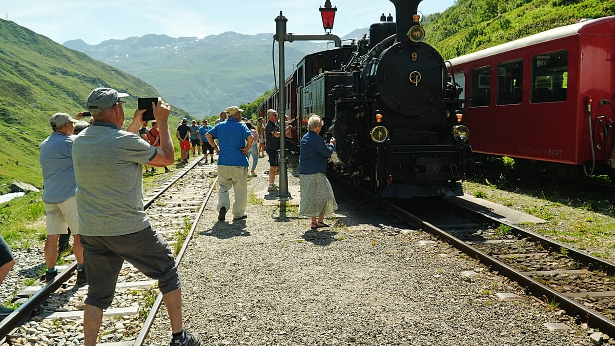 Swiss Furka Steam Railway Marks 100 Years of Alpine Service
