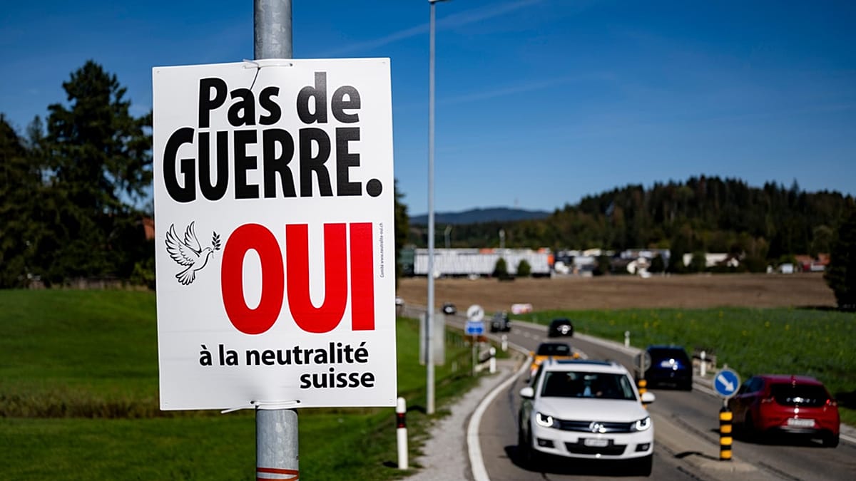 Swiss voters reject strict neutrality initiative in landslide referendum