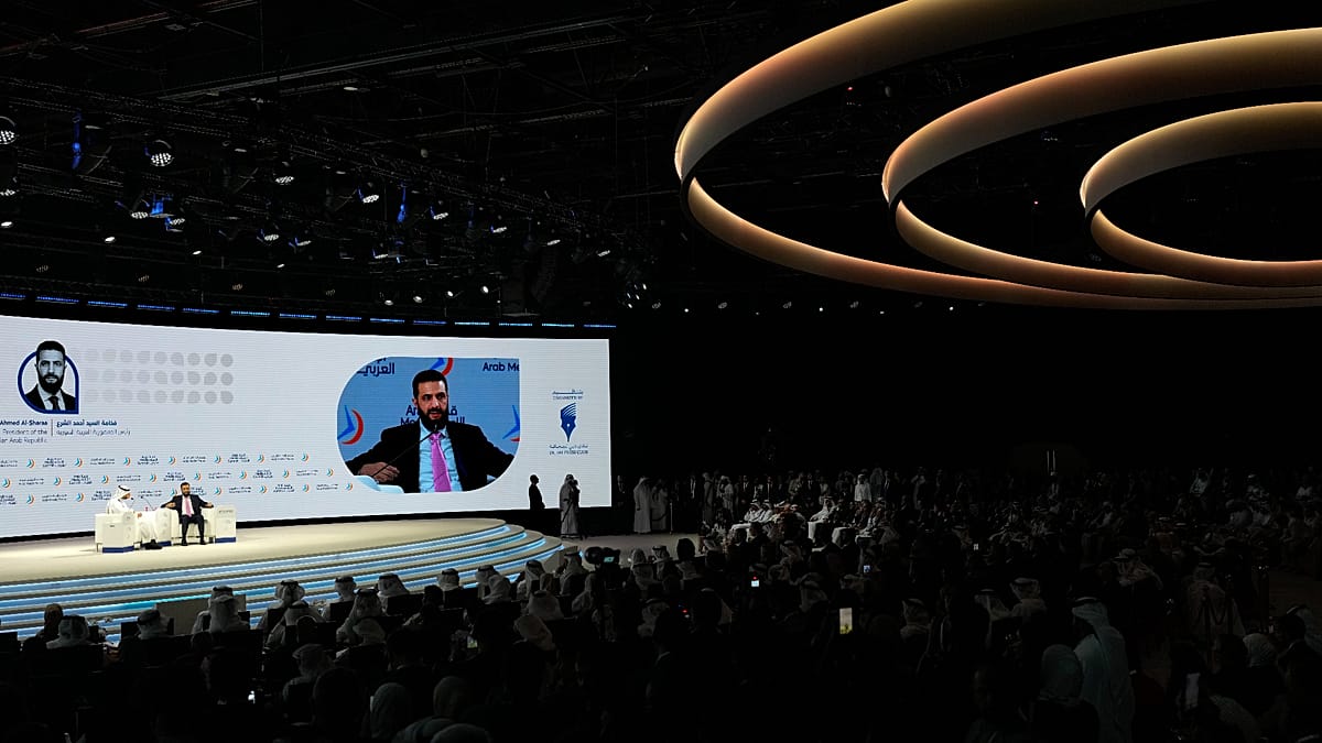 Syria's al-Sharaa opens largest Arab Media Summit in Dubai