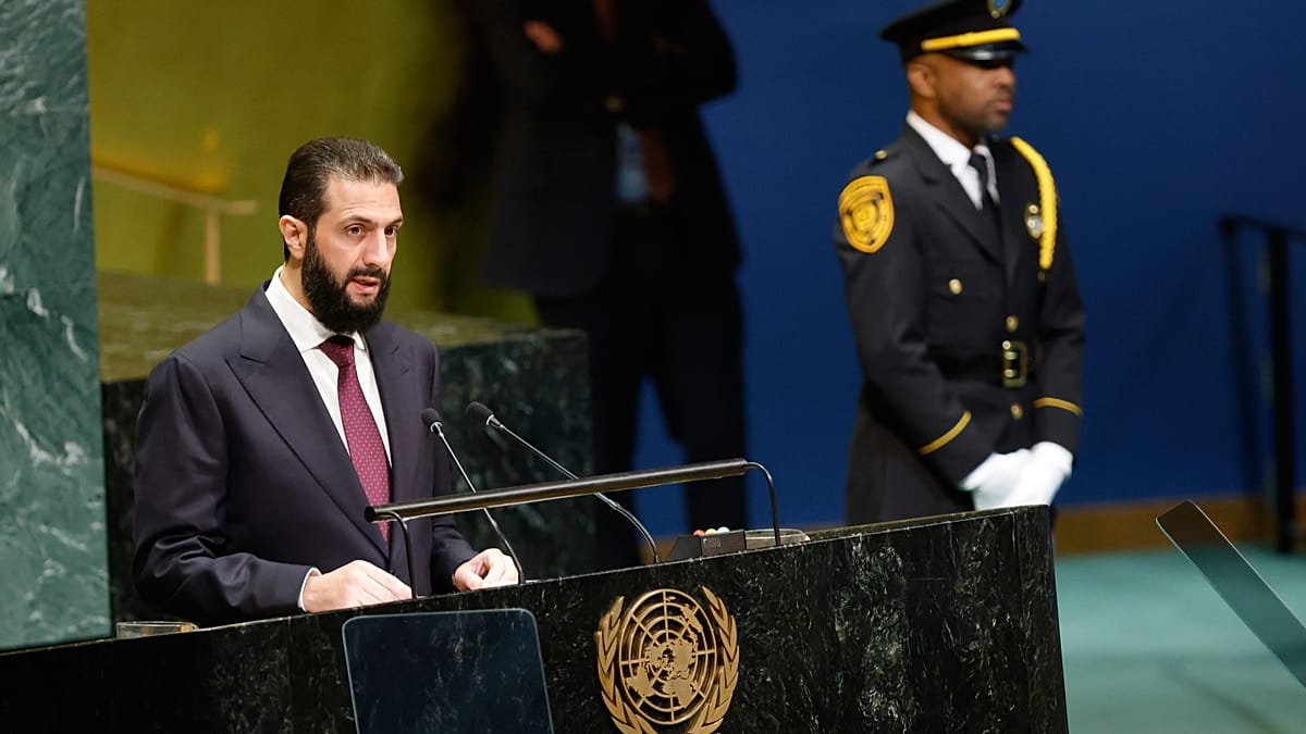 Syria's al-Sharaa tells UN the Golan Heights will stay Syrian