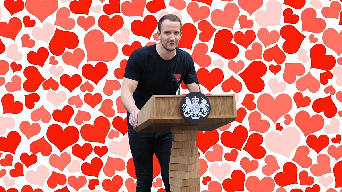 The Viral 'Hot Podium Guy': Tobias Gough, the Unlikely Constant in UK Political Chaos