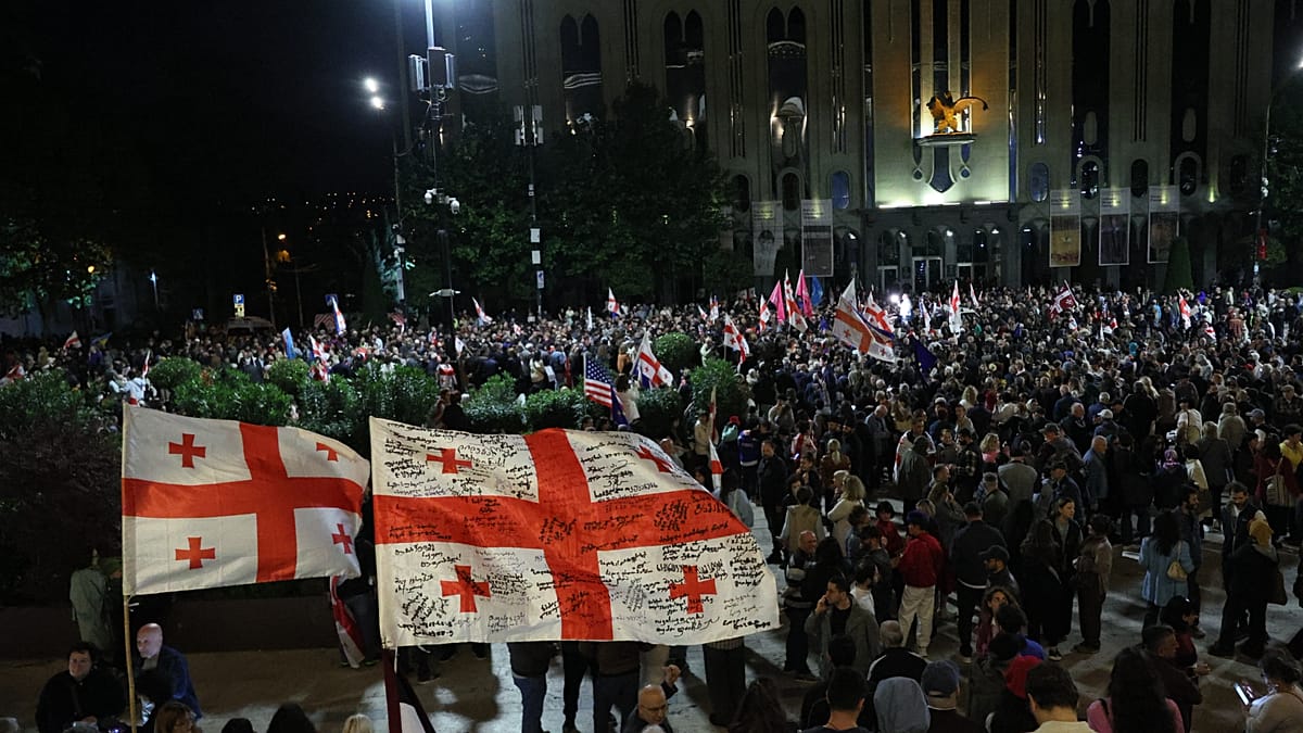 Thousands in Tbilisi Rally for EU Membership on Georgia's Independence Day