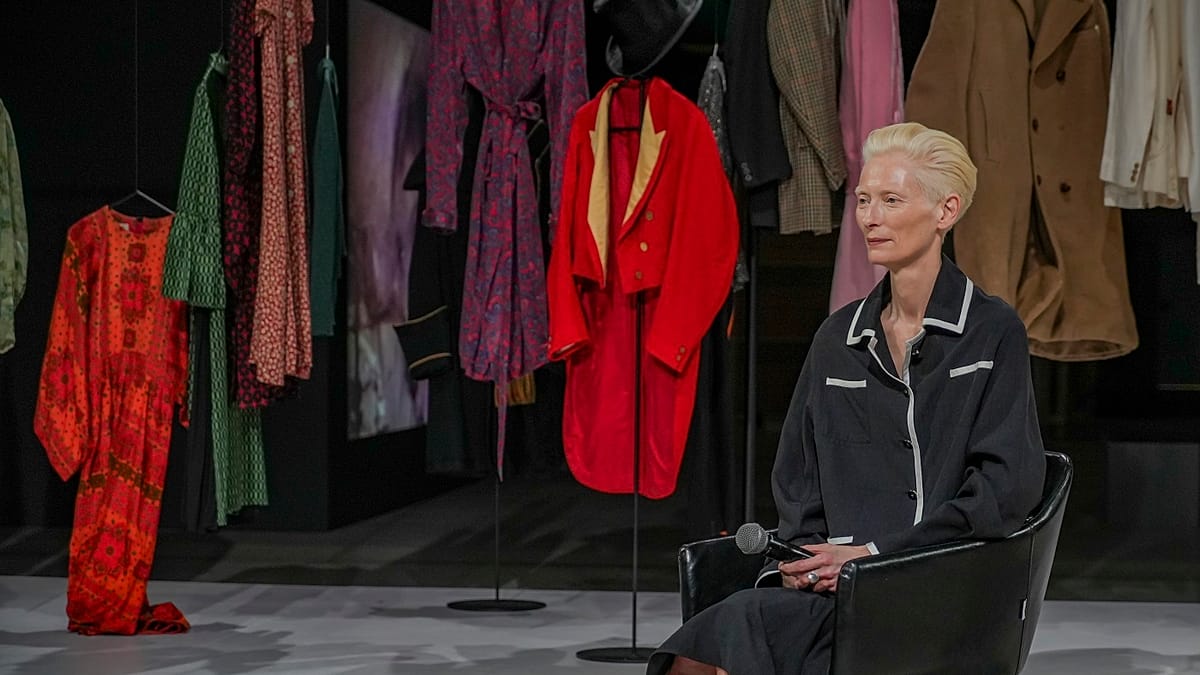 Tilda Swinton's 'Ongoing' Exhibition in Athens Celebrates Collaborative Art